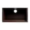 Alfi Brand Chocolate 30" Undermount Sgl Bowl Granite Composite Kitchen Sink AB3020UM-C - alternate 9